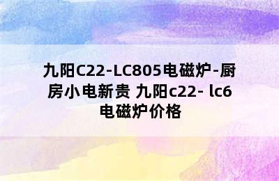 九阳C22-LC805电磁炉-厨房小电新贵 九阳c22- lc6电磁炉价格